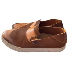 Women’s Olukai PEHUEA leather shoes/slides